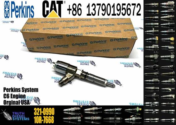 CAT 320D Series Diesel Fuel Injector 321-0990 2645A751 10R-7668 AAHCT03004 For CAT C6.6