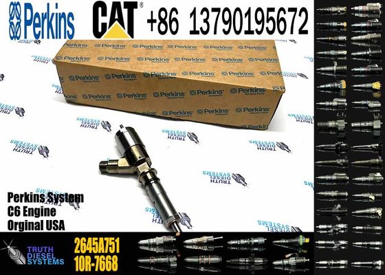 Common Rail Diesel Fuel Injector 2645A751 3200655 320-0655 For Excavator C6.6 C6.4 C4.4 Engine 320D