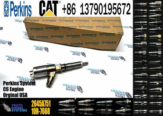 Common Rail Diesel Fuel Injector 2645A751 3200655 320-0655 For Excavator C6.6 C6.4 C4.4 Engine 320D