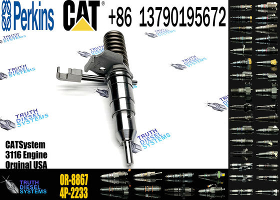 140-8413 1408413 0R8867 0R-8867 Common Rail Fuel Injector For Caterpillar CAT 3114 3116 3126