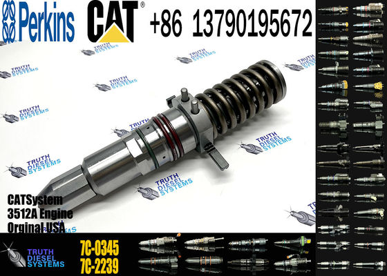 Excavator Parts 3512A Engine Injector 7C-0345 7E-6048 7C-4175 7C-2239 OR-3051 7C-4174 fuel injector For Excavator