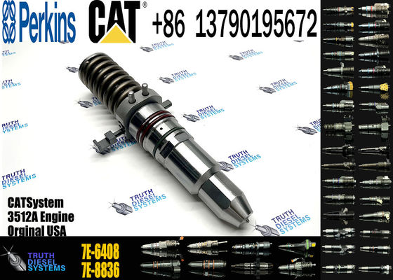7E-6408 0R-3052 4P-9075 0R-3051 4P-9076 0R-2921 Diesel Fuel Injector For Caterpillar CAT 3508 3512 3516 Engine