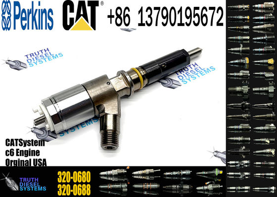 High quality diesel engine C4.4 C6.6 fuel injector 10R7672 10R-7672 2645A747 3200680 320-0680