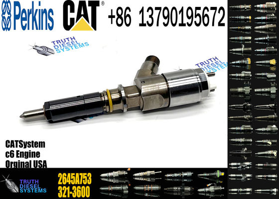 Common Rail Fuel Injector 320-0655 2645A751 3200655 10R-7674 for Excavator E320D C6.6 EngineCommon Rail Fuel Injector 320-0655 2645A751 3200655 10R-7674 for Excavator E320D C6.6 Engine