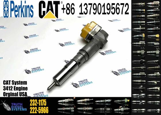 Excavator Engine Parts Fule Injetor 169-7408 174-7527 222-5967 20R-0760 232-1175 173-9272 For 3412E 3408 Fuel Injector