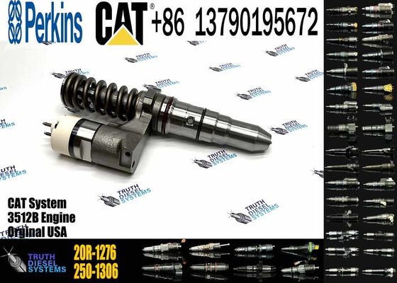 Excavator 20R-1276 392-0214 Engine Spare Parts 3508 3512 3516 Fuel Injector 20R1276 3920214 For Caterpillar
