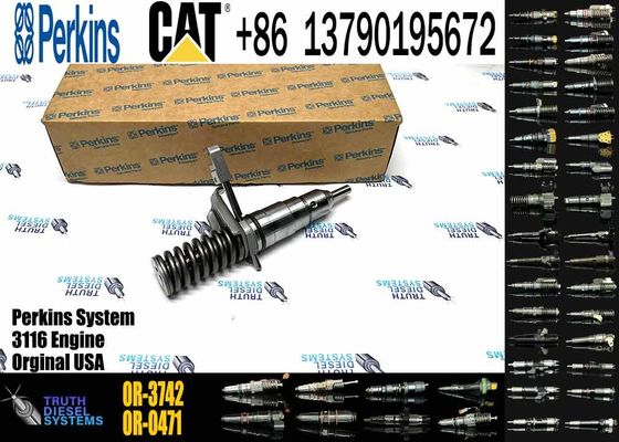 High Quality Excavator Parts 7E-9585 0R-3742 Fuel Injector 0R3742 7E9585 Fits CAT 3114 3116 3512B 3516B 3512C 3516C
