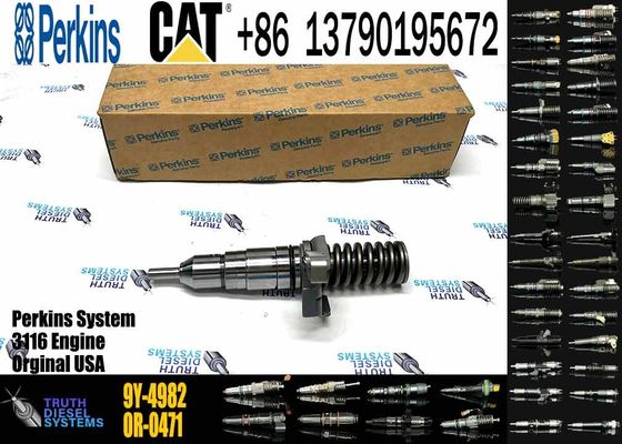 Excavator Common Rail E320L S6K Engine Injector 20R-2056 7E-8729 Fuel Injection Nozzle 7E-9585