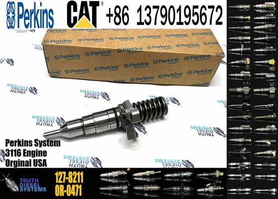 3116 Engine Injector 127-8211 1278228 127-8230 Sinocmp Caterpillar CAT Diesel Excavator Injector 3116 3114