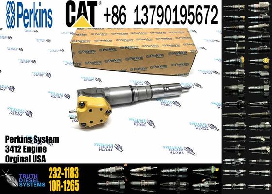 Excavator Engine Parts Fule Injetor 232-1173 232-1183 232-1168 174-7528 174-7526 10R-1266 for 3412E 3408 Fuel Injector