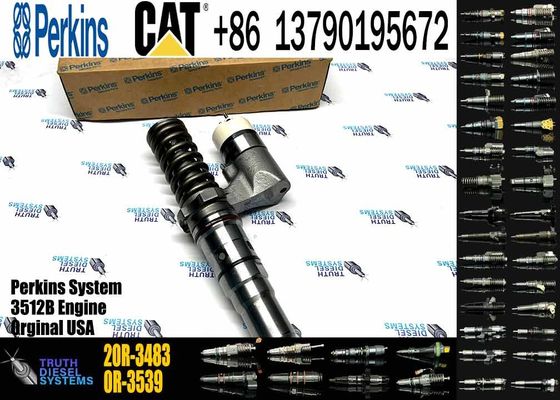 Excavator Parts 375-4106 Fuel Injector 375-4106 20R-3483 20R3483 for CAT 3512C 3516C 3512B Series