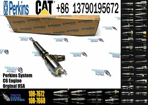 10R-7672 10R-7673 Common Rail Injector for Caterpillar CAT Perkins C6.6 C4.4 Engine