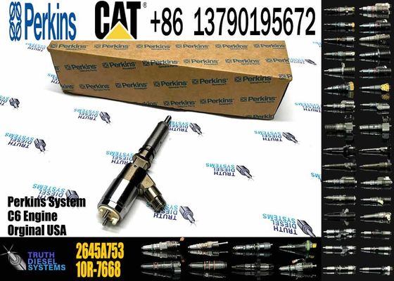 New 2645A753 321-3600 320-3800 10R7938 Diesel Fuel Injector for Caterpillar for Perkins for CAT C6.4 C6.6