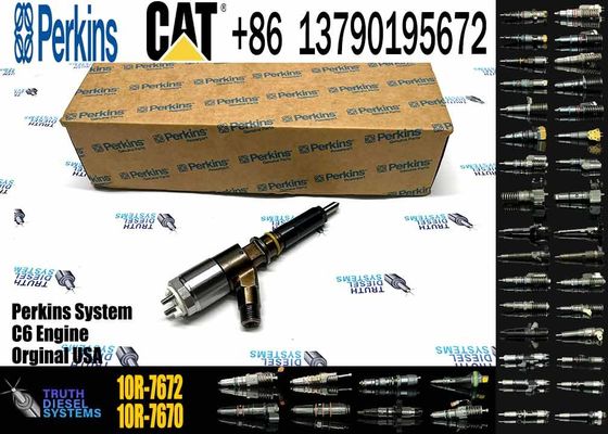 New Factory Price Common Rail Cat Fuel Injector 10R-7672 10R7672 for Caterpillar C4.4/C6.6 Engine