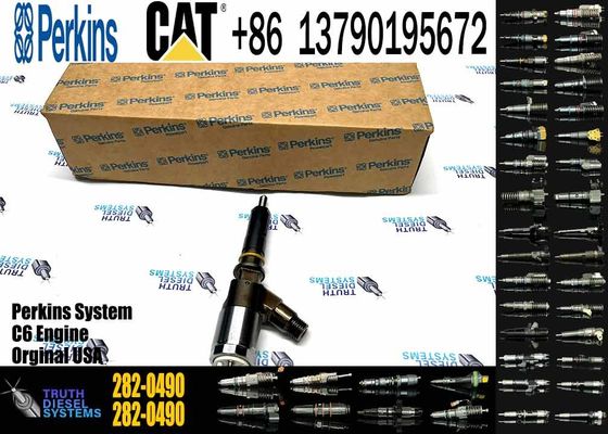 New Factory Price Common Rail Cat Fuel Injector 282-0490 2820490 for Caterpillar C4.4/C6.6 Engine