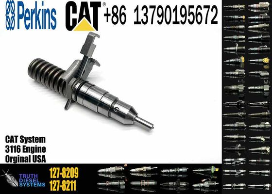 Caterpillar 3116 Diesel Engine Fuel Injector E200B 320B Excavator Parts 127-8216 0R-8473 0R8473 127-8209 127-8213