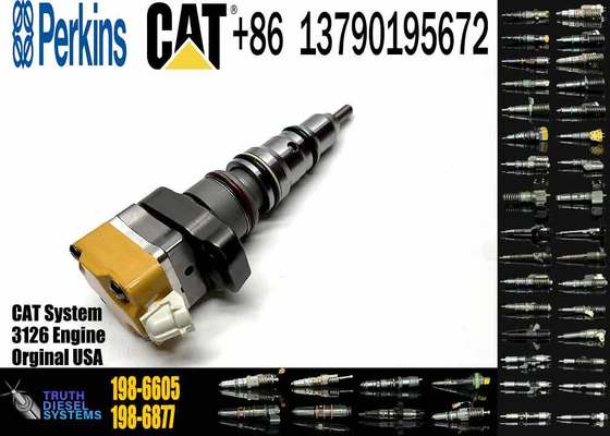 CAT 3126 Engine Fuel Injector Generator Parts Accessories 188-1320 198-6605 183-6769