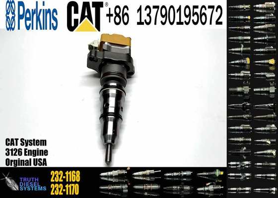 Carter 128-6601 232-1168 Fuel Injector Assembly for Carter 3126 Engine Parts Common Rail Construction Machinery Parts