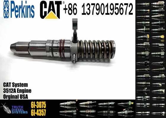 High Quality Injector Assembly 6I-3075 6I3075 0R8680 for Caterpillar 3516 Engine Excavators Truck