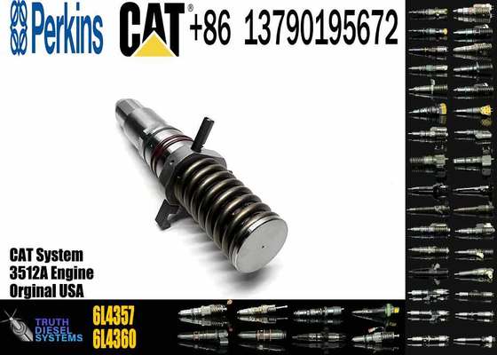 Common Rail Injector Assy Injector 6l-4357 0R-1759 Engine Components 6l4357 0R1759 for C3500 Engine