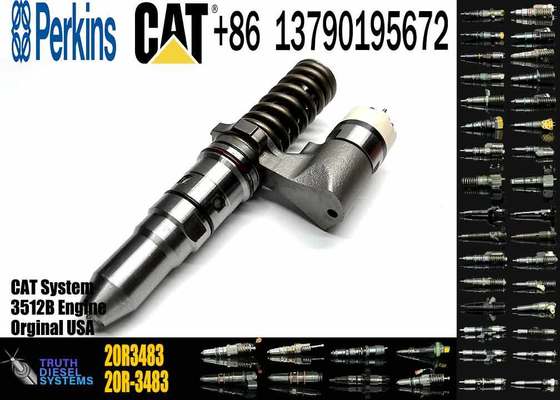 375-4106 3754106 Diesel Fuel Injector for Caterpillar CAT 3512C 3516C 20R3483 Common Rail Injection Valves