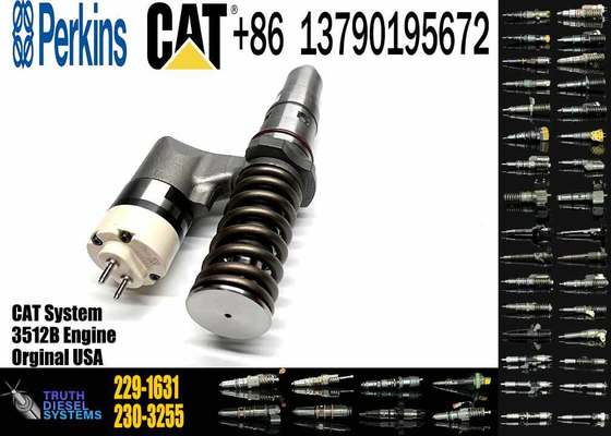 Excavator Parts 3512B Engine Injector 204-2067 229-1631 245-8272 246-1854 250-1311 Fuel Injector for Excavator