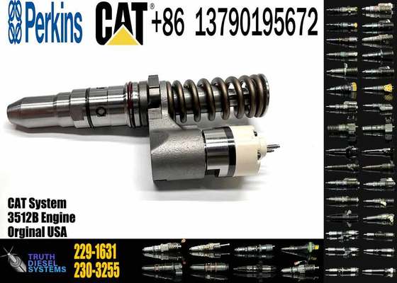 Excavator Parts 3512B Engine Injector 204-2067 229-1631 245-8272 246-1854 250-1311 Fuel Injector for Excavator