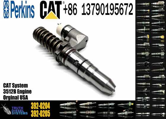 392-0204 3920204 Diesel Fuel Injector for Caterpillar CAT 3508 3512 3516 3508B 3516B 20R-1268 Common Rail Injection Valves
