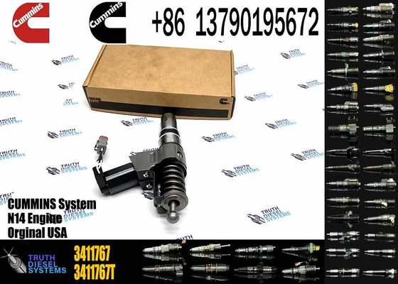 Diesel Engine Spare Parts Common Rail Fuel Injector 3411764 3411767 for Cummins Engine N14