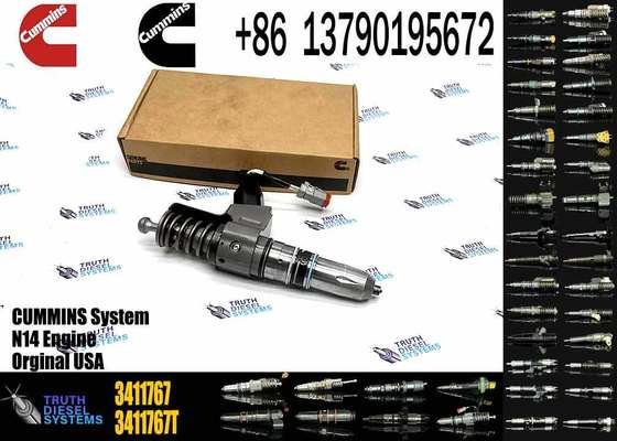 Diesel Engine Spare Parts Common Rail Fuel Injector 3411764 3411767 for Cummins Engine N14