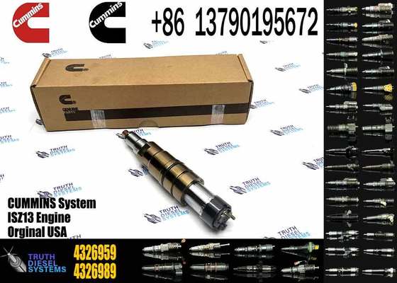 ISZ13 Cummins Engine Parts Fuel Injector 4326959 2872544 4955080 2872289