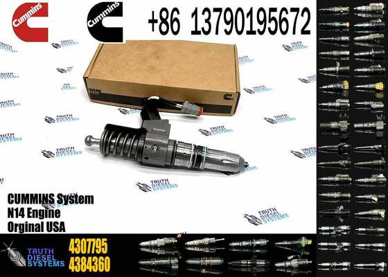 Construction Machinery PartsFuel Injector for N14 Diesel 3080931F 3087558F 4307795 6087807 for CUMMINS Diesel Engine