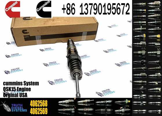 Diesel Engine Parts Diesel Common Rail Fuel Injector Spare Parts 4062568 4062569 for Cummins Engine QSX15 ISX15