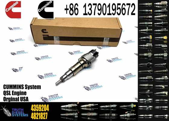 Common Rail Fuel Injector 4359204 4307452 4307045 2872621 2872331 2872068 for CUMMINS Injector for cummins