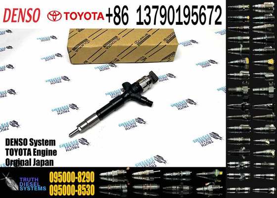 Fuel Injector 095000-8290 23670-09330 23670-0L050 for Toyota 1KD FTV 1 Piece Diesel Fuel Injection System 3 Months OEM Quality