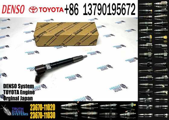 295700-0560 23670-0E020 23670-09430 23670-19025 23670-11020 Diesel Common Rail Fuel Injector for toyota Fortuner 1GD-FTV