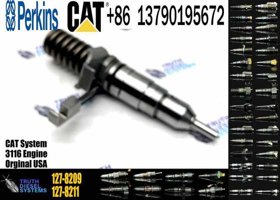 3116 Diesel Engine Fuel Injector 127-8209 1278209 0R-8483 0R8483 127-8211 Excavator Spare Parts for CATERPILLAR E200B 320B