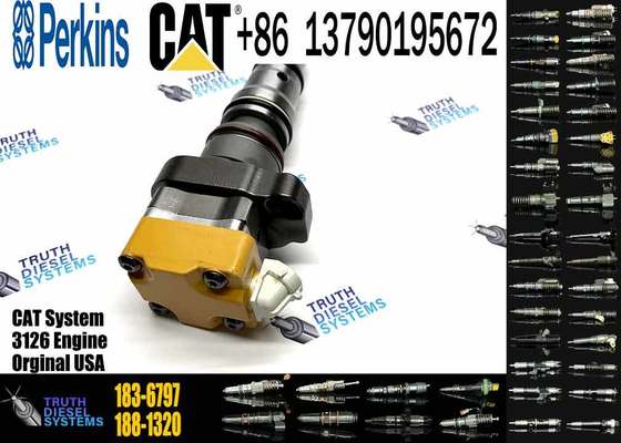 High Performance Diesel Engine Fuel Injector 183-6797 Auto Parts Injection Valves 10R1306