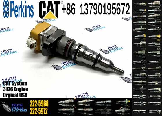 222-5968 10R-1306 2225968 10R1306 High Quality Excavator Parts Diesel Fuel Injector for Cat Caterpillar Engine 3126 3126B 3126E