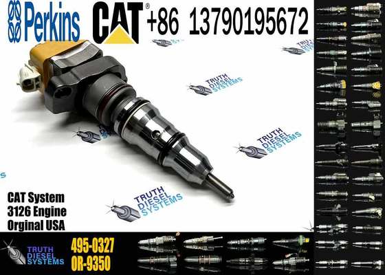 New High Quality Factory Price Common Rail Fuel Injector 495-0327 4950327 for Caterpillar 3126 Engine