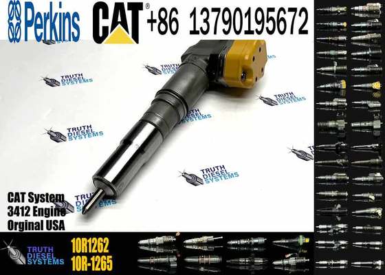 High Quality Fuel Injector 222-5963 Diesel Engine Fuel Injector 10R-1262 10R1262 2225963 for CAT 3126E 5110B 3126B 3512B