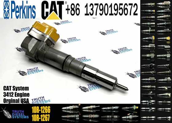 Fuel Injector 10R-1266 232-1183 10R1266 2321183 Excavator fuel injector for CAT 3408 3412 3412E 5110B