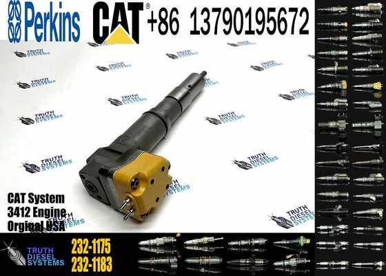 Fuel Injector 174-7526 232-1183 232-1171 232-1175 20R0758 232-1173 232-1168 174-7528 for 3412E 3408E Engine