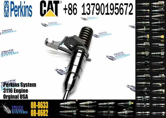 Rushed Fuel Injector 0R-8633 0R8633 for Caterpillar CAT Engine 3126 Series