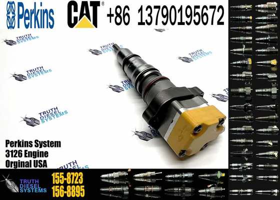 Hot Sell Common Rail Fuel Injector 155-8723 20R-5392 169-7408 Diesel Fuel Injector for CAT Caterpillar 3126B Engine