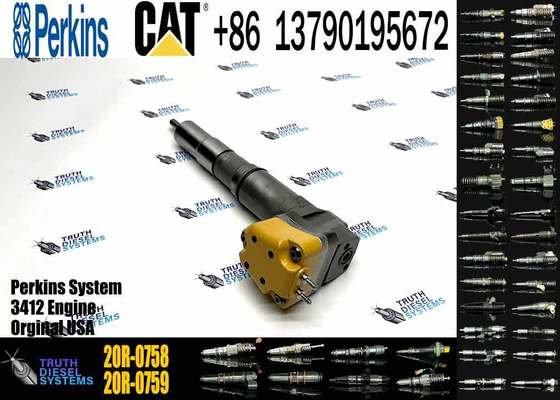 Fuel Injector 174-7526 232-1183 232-1171 232-1175 20R0758 232-1173 232-1168 174-7528 for 3412E 3408E Engine