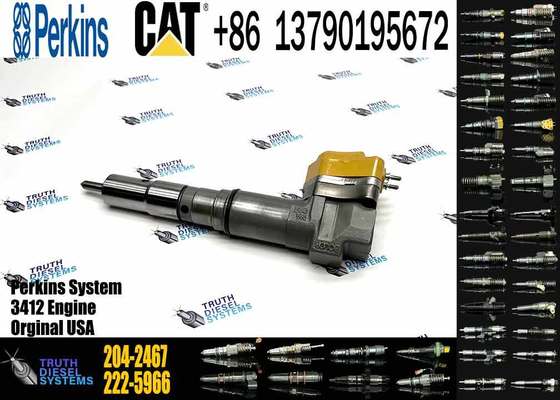 Diesel Fuel Injector 153-5938 232-1168 156-3895 204-2467 232-1167 173-4059 for Caterpillar CAT Engine 3412E 3412 Tractor