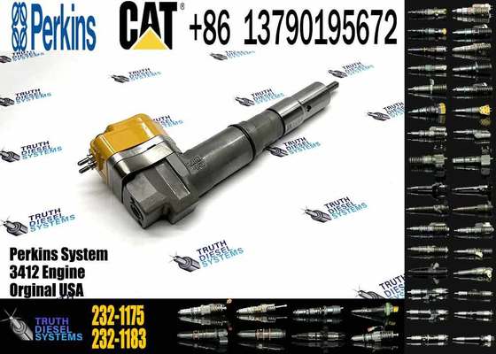 Excavator Engine Parts Fule Injetor 169-7408 174-7527 222-5967 20R-0760 232-1175 173-9272 for 3412E 3408 Fuel Injector