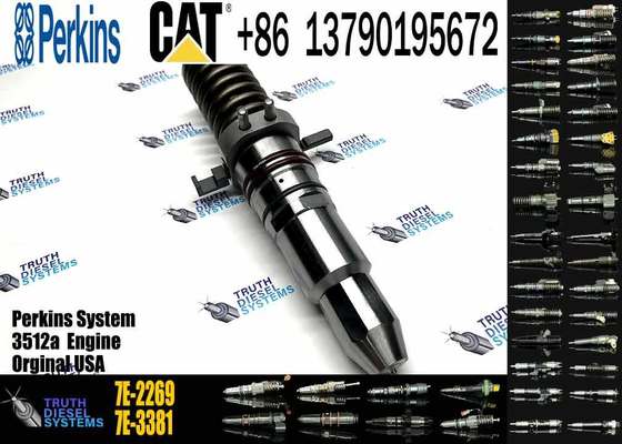 Diesel Engine Injector7W-2269 7C-4174 7E-3384 7C-9577 7E-8836 7E-3382 9Y-1785 7C-4184For Caterpillar C3512A Common Rail