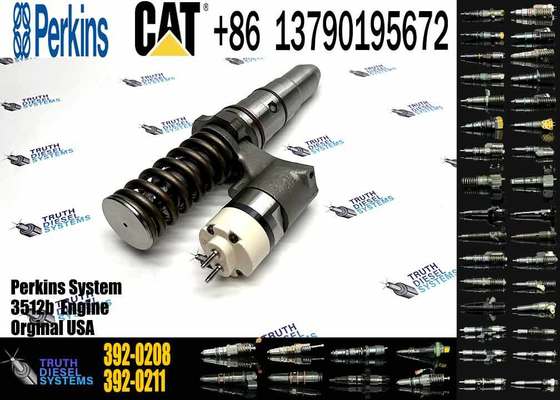 Diesel Common Rail Diesel Fuel Injector 392-0208 386-1760 20R-1272 for Caterpillar CAT 3508B 3512B Diesel Engine